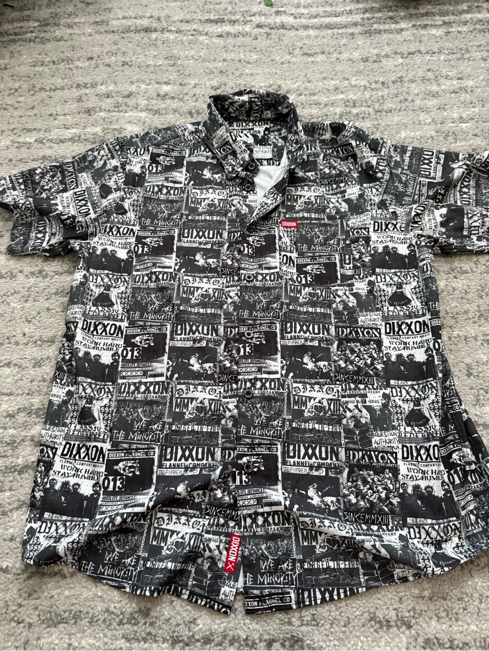 Dixon Question Authority Party Shirt